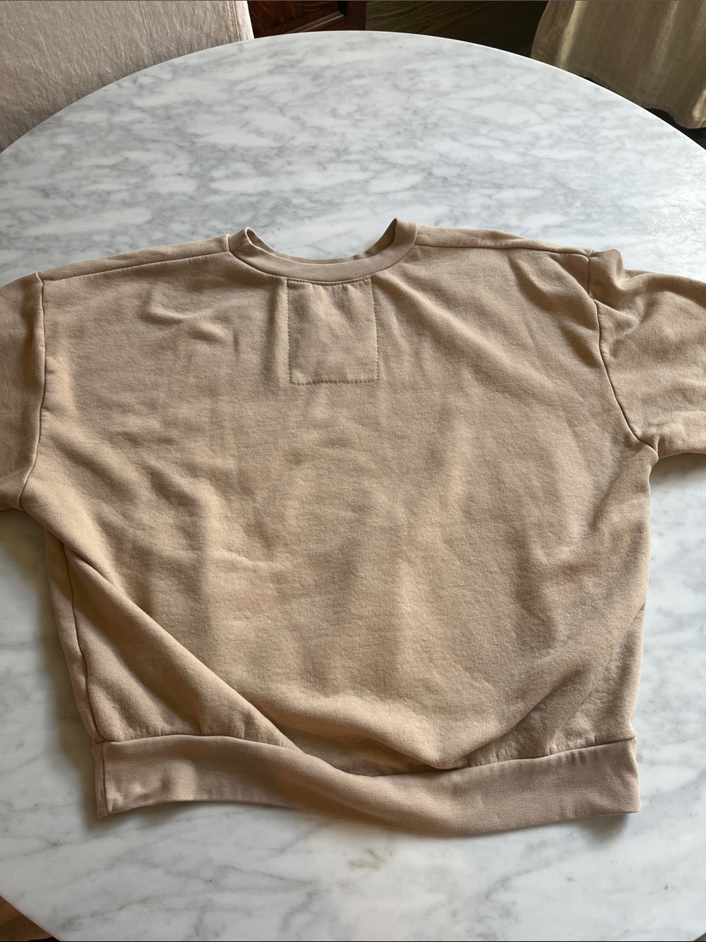 Aviator Nation Rainbow Heart Stitch Relaxed Crew Sweatshirt - Picture 4 of 4